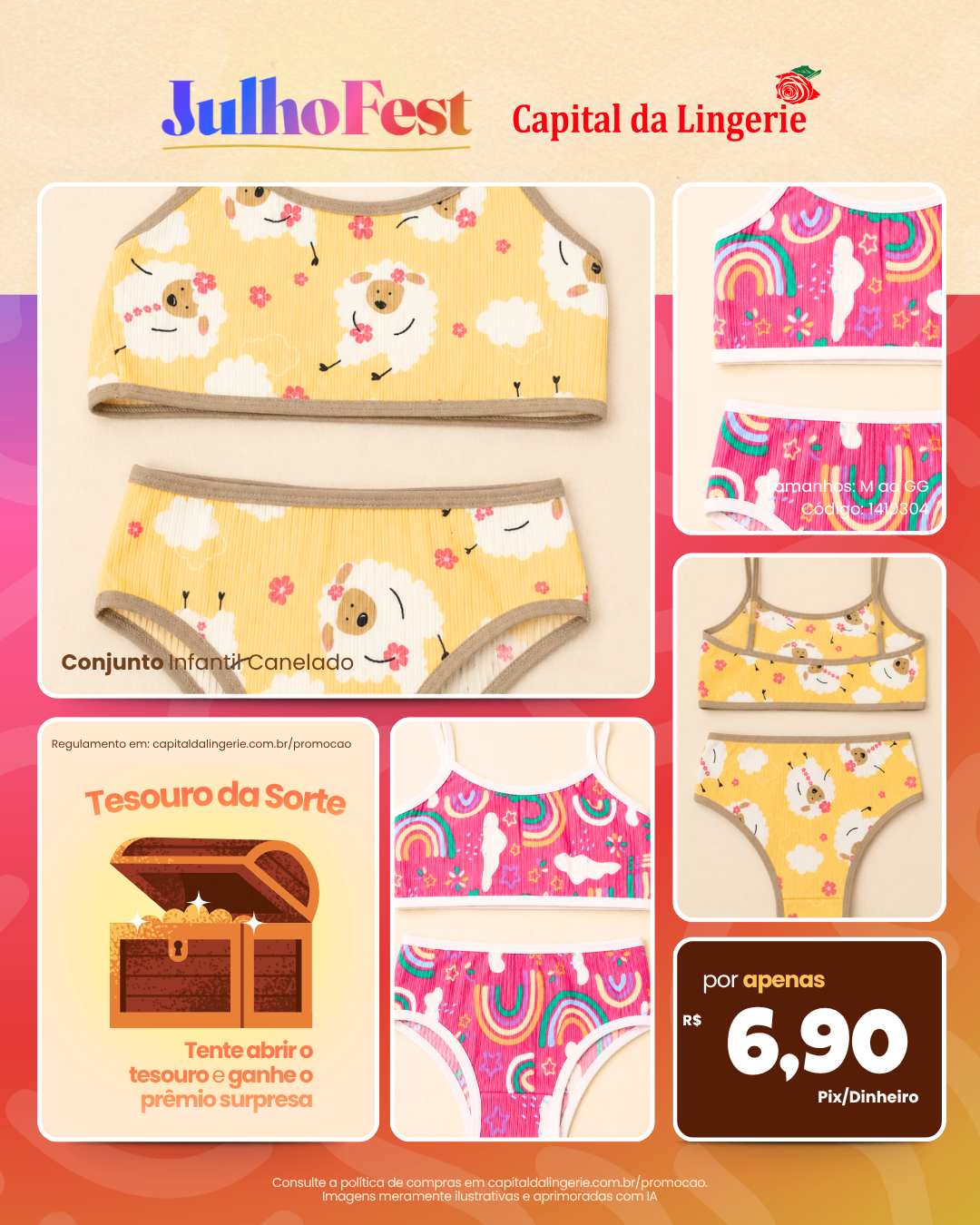 Conjunto Infantil Canelado