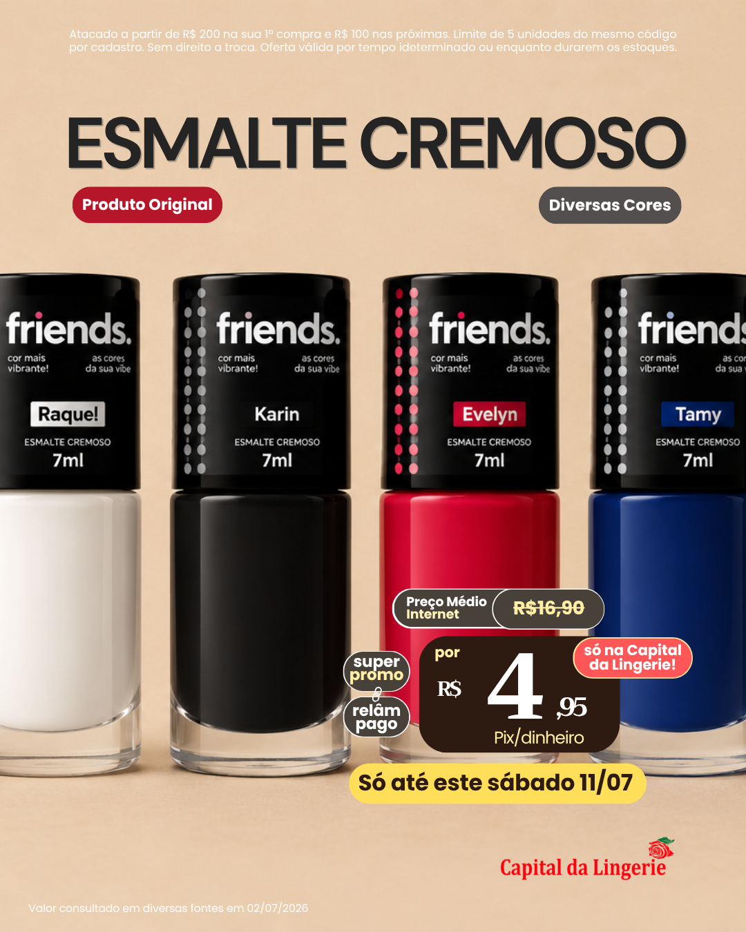 Esmalte Cremoso