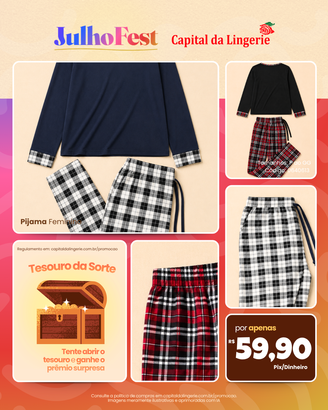 Pijama Feminino
