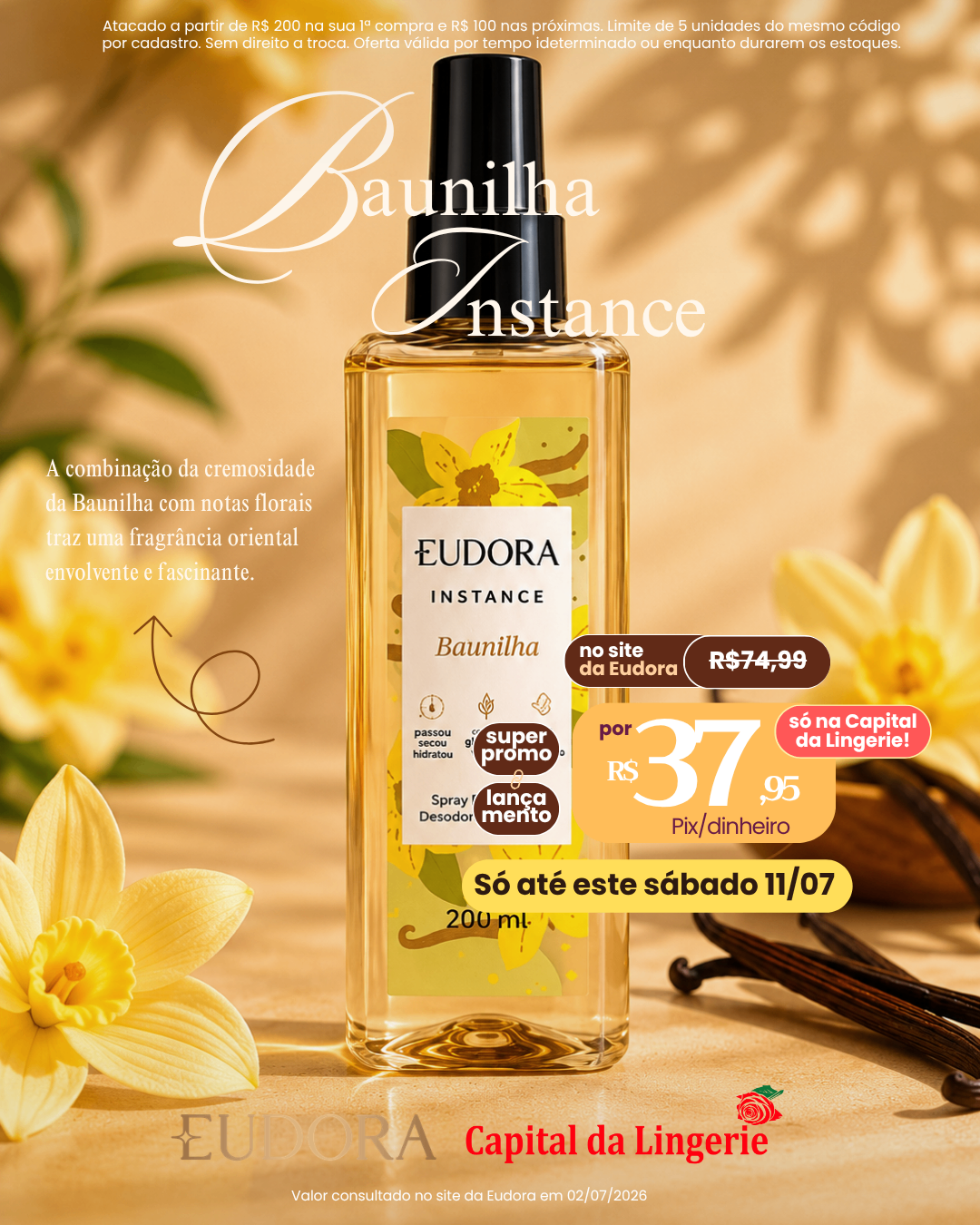 Baunilha Instance