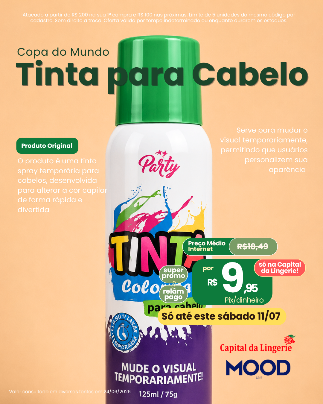 Tinta para Cabelo