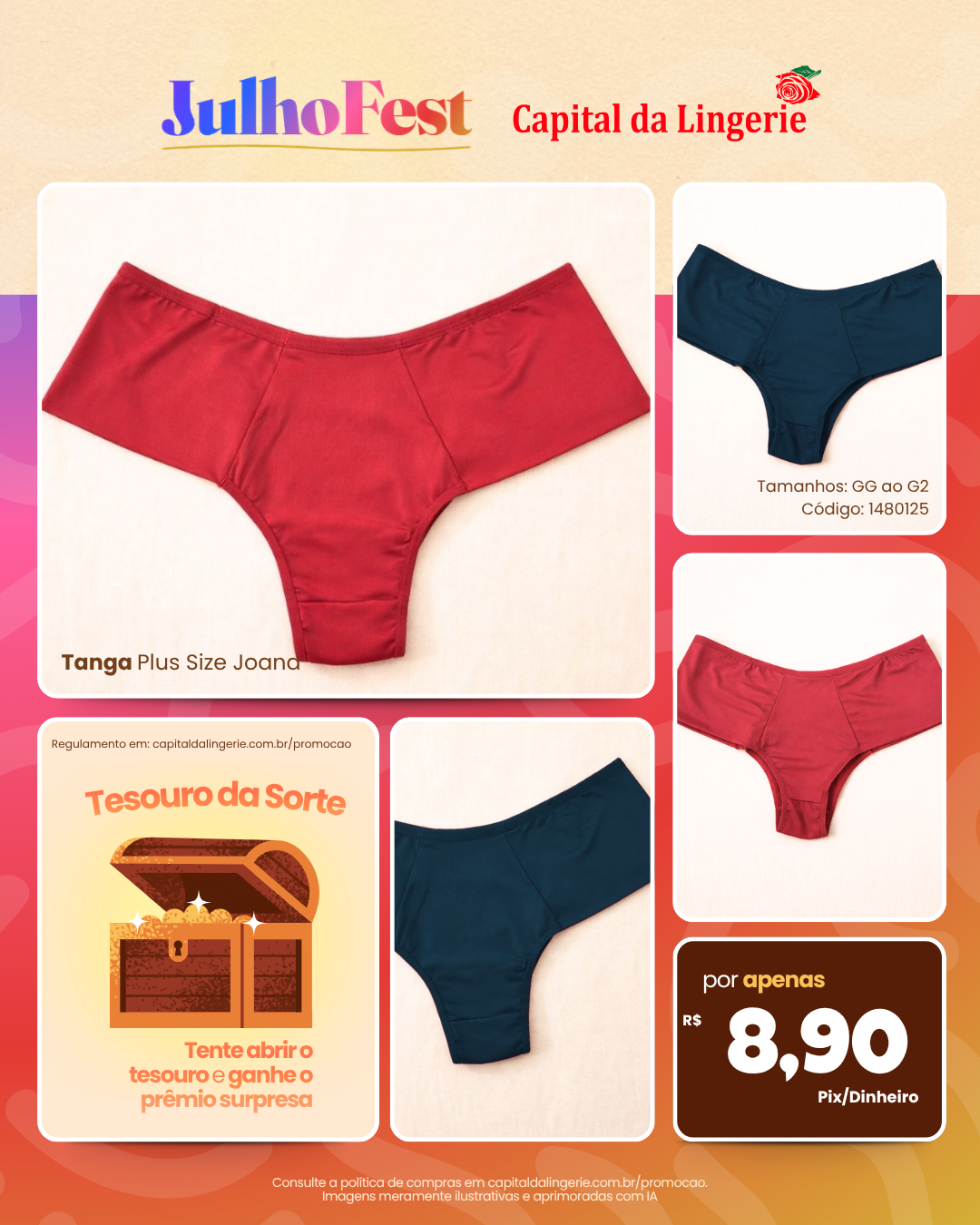 Tanga Plus Size Joana
