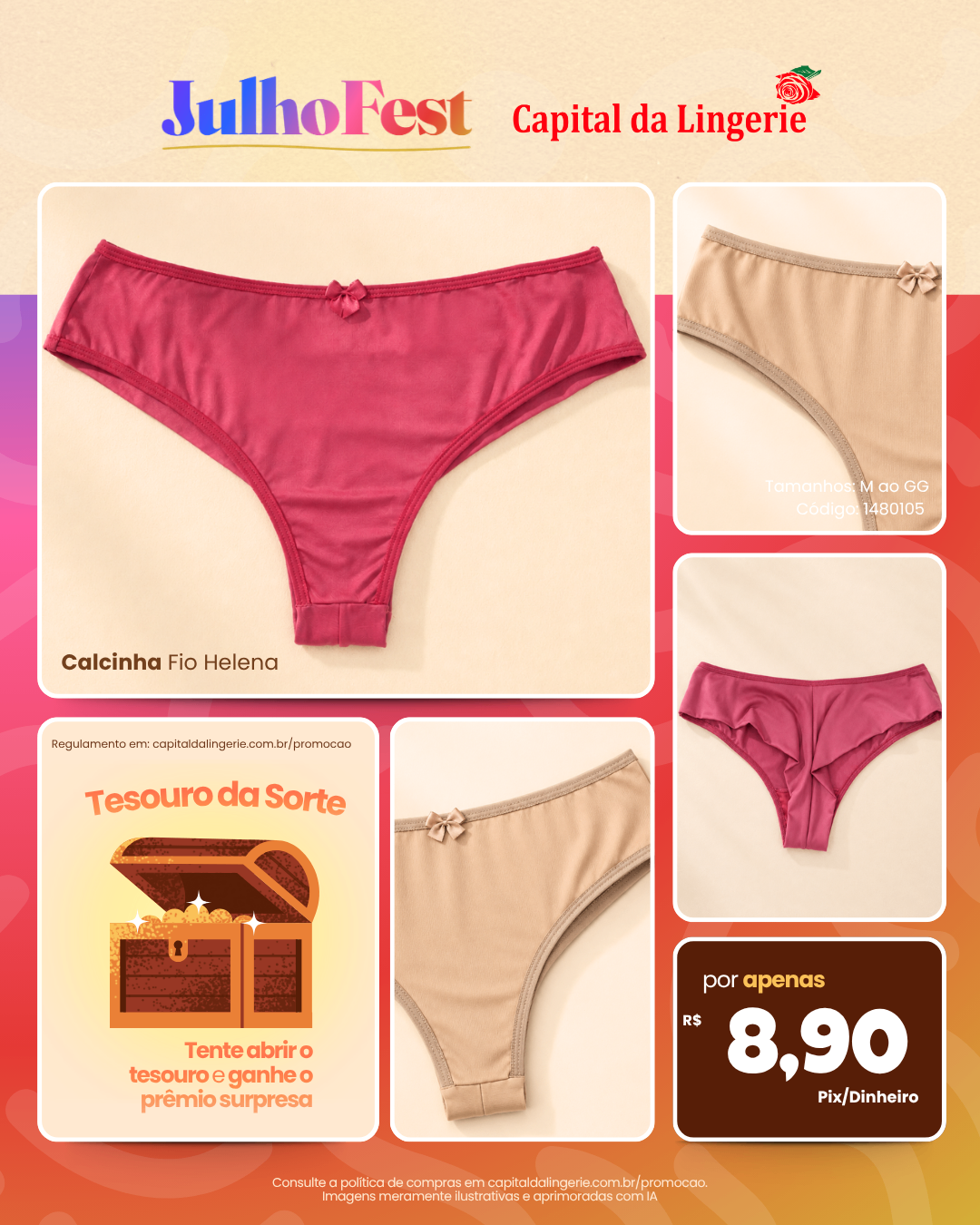 Calcinha Fio Helena